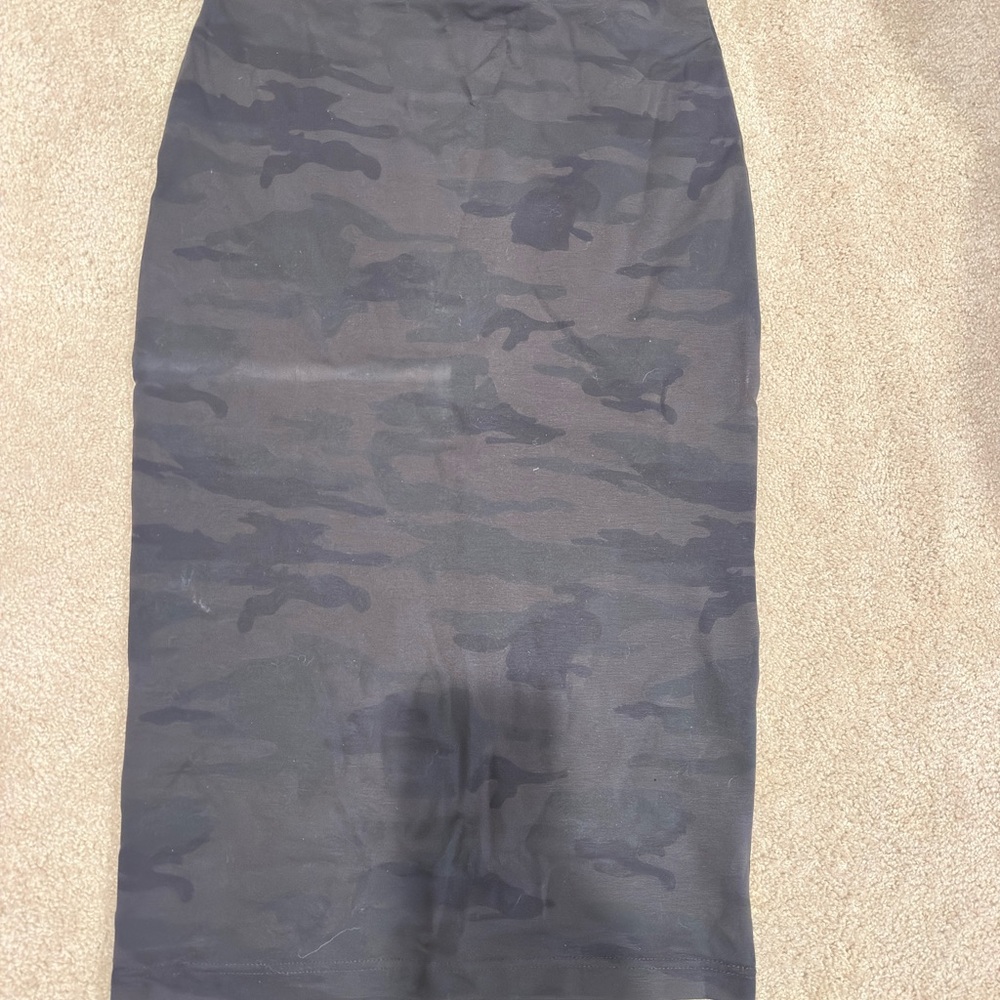 Sanctuary Camouflage Midi Skirt